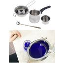 4x Stainless Steel Candle Wax Melting Pour Pot Double Boiler Sitrring Spoon Tool