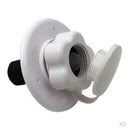 2 Pieces RV White City Water Fill Inlet Flange Plastic with Check Valve RV Parts