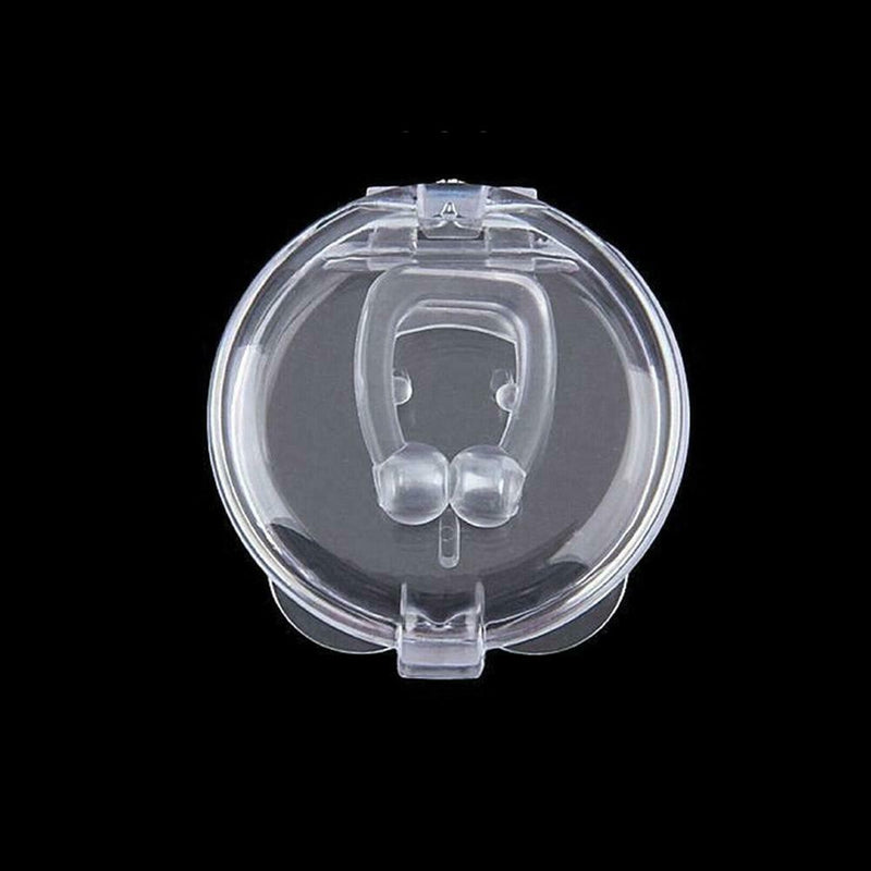 4pcs Silicone Anti Snore Magnet Nose Clip Snoring Stopper with Storage Box A
