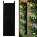 6 Pocket Hanging Vertical Garden Planter Indoor Outdoor Herb Pot Decor