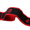 Adults 8 Loops Yoga Stretching Strap Gym Dance Sports Resistance Band Red