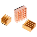 Copper+ Aluminum Heatsink Cooler Radiator Kit for Raspberry Pi JR