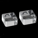 2pcs Cr Crystal Display Stand Base For Crystal Ball Sphere Globe Stone