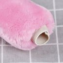 3Pcs/set Winter pink soft warm plush car steering wheel cover handbrake cover ME