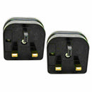 European Euro EU 2Pin to UK 3Pin Plug Adapterwer Socket Converter-uk Travel Z9D3