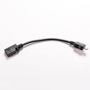 2016 Micro USB male to Mini USB female Data Sync Charge Adapter Cable OZ