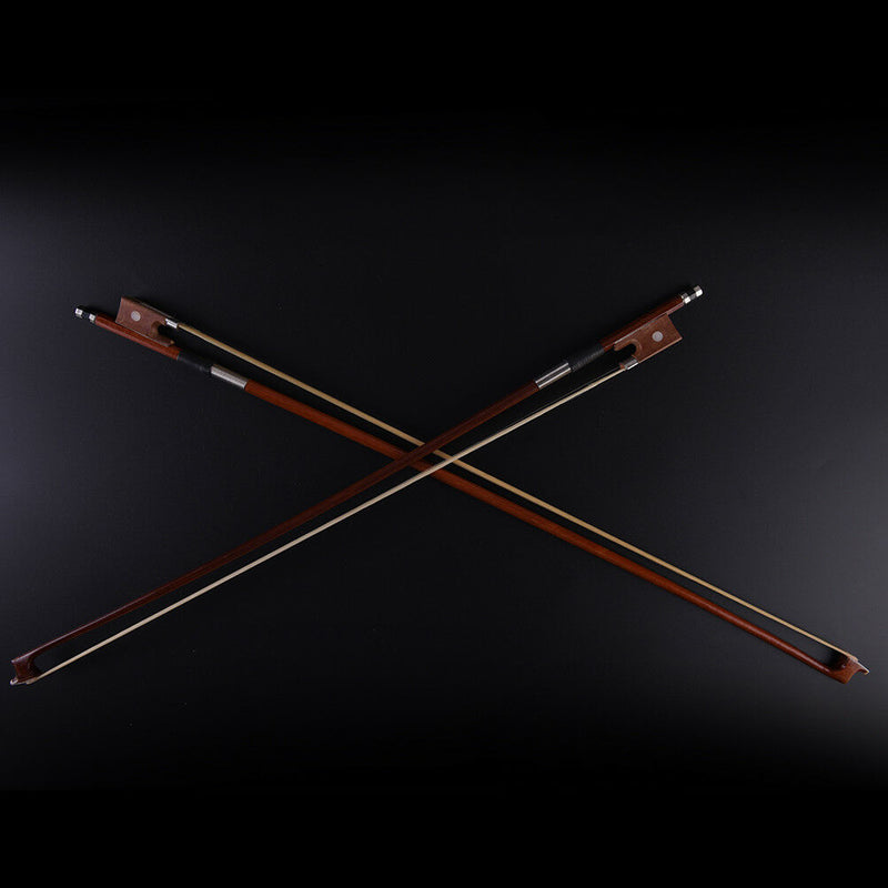 1/4 Arbor Violin Bow Fiddle Bow Horsehair Exquisite Violin Accessaries  bGB Ew