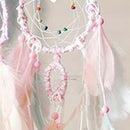 Colorful Feather Ins Girl Dream Catcher Net Series Openwork Dream Catching