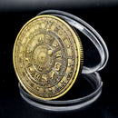 Tarot Metal Commemorative Chips Chips Press Card Poker Accessories