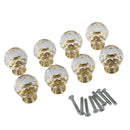 Handle Button 8pcs crystal door furniture dore Y2F6