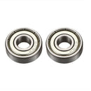 12 Pcs 608Z 22mm x 8mm x 7mm Single Row Deep Groove Ball Bearing N1D6