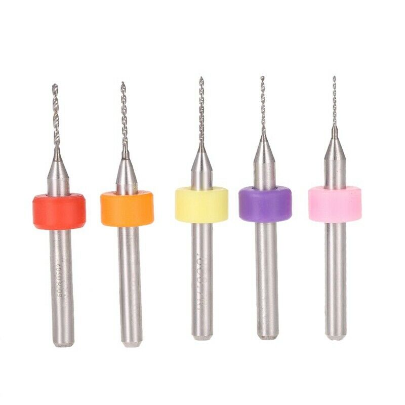 50 Pcs Mini Drill Bit In Protective Box, Pcb Bit Bit Set 0.5 + 0.6 + 0.7 +  G8A7