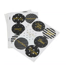 60X thank you love you Adhesive Baking sealing label For Party Gift Bag Decor MO