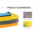 1Pc Car Care Wax Polishing Detailing Towels Car Washing Drying Towel Super  S2E9
