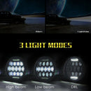 7 Inch Round Led Headlights Lamp With Drl For Jeep Wrangler JK JKU TJ CJ LJ