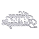 Birthday DIY Metal Scrapbook Craft Embroidery Art Cutting Die Stencils Gift A