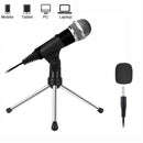 Mini Cardioid Karaoke Microphone with Stand for Pc Karaoke, Youtube, Gaming H3E2