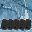 5pcs Sweep Hose Scrubbers Cylinder Sponge Replacement Public Cleaning Tools AU