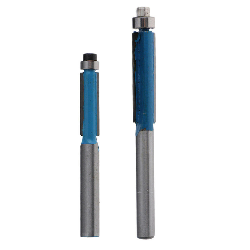2PCS  Flush Trim Router Bit is Characterized by Higher Hardness and Longer Life