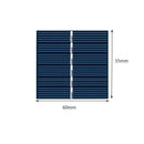 3V 150MA solar panel drip panel DIY handmade 60*55mm C4C7