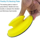 2 Pack 5 Inch Hand Sanding Blocks Round and Mouse-Shaped for 5 Inch Hook an