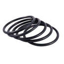 5 Pcs 60mm x 4mm Black Rubber Sealing Oil Filter O Rings Gaskets Z3X9