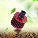 12mm Oil Crankcase Valve Breather Air Filter Fuchsia P7J4