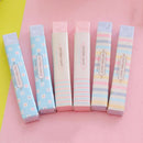 4Pcs Pencil Eraser Stationery Cute Rainbow Shape Eraser for kids Students Office