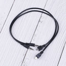 2pcs 3.5mm stereo male to micro USB male car AUX out cable for Android samsungOZ