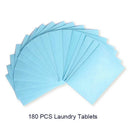 90PCS Laundry Detergent Natural Laundry Tablets Washing Cleaning Paper Sheets Hn