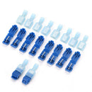60pcs T-Tap/Male Female Insulated Wire Quick Splice Terminal Connectors Set FT