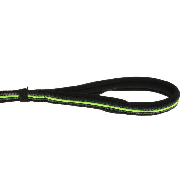 Dog Training Leash Heavy Duty Rope Lead for Dogs Puppy Green Black