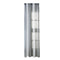2xColourful Stripes Bedroom Sheer Curtains Faux Linen Voile Curtains~Color_3