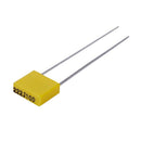 50pcs 10 Value Polypropylene Safety Plastic Film Capacitor (1nF-0.47uF) S3X3