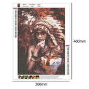 5D DIY Full Drill Diamond Painting Cross Stitch Embroidery Kit (Indian10)