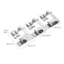 3Pcs Domestic Sewing Machine Foot Presser Rolled Hem Feet For Brother Singer Set