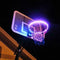 1PC Basketball Rim LED Solar Light Playing Night Light Decor Boys Home E1U5