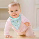 Set of 10 Baby Bandana Bibs Cotton Drool Bib Unisex F. Drooling Teething Feeding