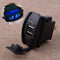 DC 12V/24V 3.1A 5V LED Dual USB Car Power Supply Charger Port Socket Waterproof