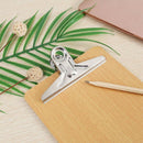 A4 Wooden Clipboard File Folder Stationary Board Hard Board Writing Plate C X5O2