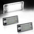 2Pcs 18 LED Error Free License Plate Light Lamp For Audi A3 A4 B6 B7 A6 A8 Q7 A5
