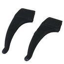 3 pairs of ear hooks Glasses Supports Anti-slip Silicone - Black W4B5