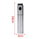 Stainless Steel Vinegar Oil Spray Bottle for Cooking Barbecue and Making Sa E4U4