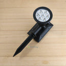 7 LED Solar Power Garden Lamp Spot Light Outdoor Lawn Landscape Spotlight Lamp