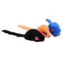 10pcs/lot Mini Colorful Cat Toys Plush False Mouse Toys for Cats Kitten