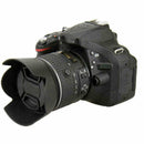 Lens Hood For Nikon HB-69 AF-S DX NIKKOR 18-55mm f/3.5-5.6G II I7N9 D3200 V X1N1