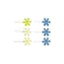 6pc Random Color Plastic+Metal Flower Head Wire Loop DIY Needle Threader Tool LJ