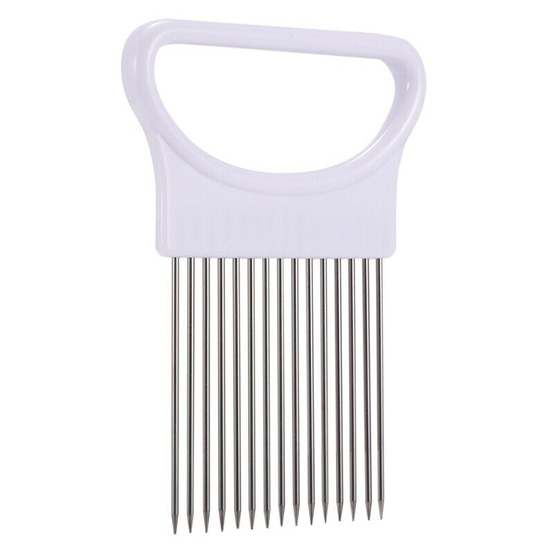 1 x Onion Tomato Vegetable Cutter Cutting Aid Guide Holder Cutting Cutter G