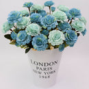 2 Pcs Artificial Peony Silk Flower Wedding Festival Home Decor Floral Decor