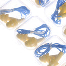 10Pair Soft Silicone Ear Plug Reusable Hearing Protection Earplug With Cord F Ew